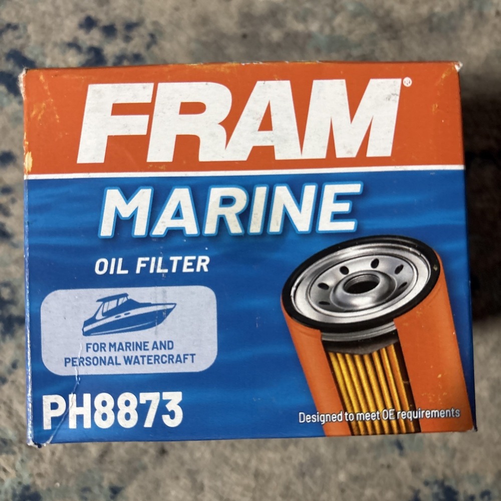 Fram PH8873 Marine Oil Filter Replaces R84099 57099 L15313 PH454 LF509F PF454